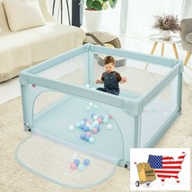 Large Wellbeing Play Center Yard with 50 Balls for Child Infant - $131.64