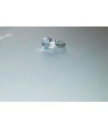 SILVER COCKTAIL RING WITH CLEAR CUBIC ZIRCONIA STONE SIZE 6 - $9.56 CAD
