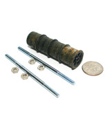 MATED 1/24 Slot Car 1/8&quot;x2 3/4&quot; Axle +Single Flange ALUMINUM WHEELS 5/40... - $666.19 MXN