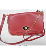 Coach F34604 Cross g Mini Ruby Leather Crossbody Purse Classic Red NWT LQQK - $2,388.08 MXN