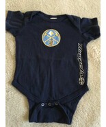 Rabbit Skins Boys Denver Nuggets Blue Short Sleeve One Piece 12 Months - $94.33 MXN