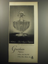 1957 Guerlain Shalimar Perfume Ad - Shalimar love song in fragrance - £14.76 GBP