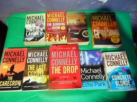 Lot of 9 Books Michael Connelly The Lincoln Lawyer Burning Room Scarecrow Last - £21.68 GBP