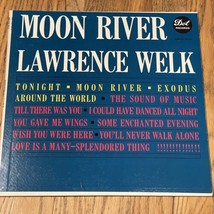 Lawrence Welk Moon River Album Vinyl LP Dot Records Ultra High Fidelity DLP-3412 - £3.52 GBP