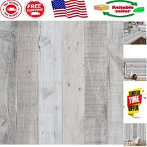 Durable Self-Adhesive Grey Wood Contact Paper - 14.5 Sq.Ft Transformations - $23.82 CAD