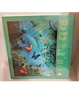 Butterflies In The Mist Jigsaw Puzzle 1000 Piece Tom Dubois Artwork-Suns... - $14.55