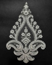 Application Doilies Embroidered Tulle Lace CM 23 SWEET TRIMS 13658 - $11.38