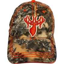 king&#39;s distressed elk logo desert shadow camo hook &amp; loop adjustable hat - $10.60