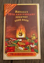 Vintage Rexall’s 75th Anniversary Country Cookbook 1978 - Rexall Pharmac... - £7.39 GBP