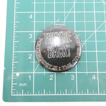 Vintage 1986 Poltergeist II They&#39;re Back! Movie Promo Pinback Button 2 3/16in - £11.96 GBP