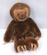 2016 Build a Bear Brown Hanging Sloth With Attachable Hands & Feet 17" Plush - $14.54