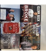 Lot Of 9 Glenn Beck Books. 6 Hardcover 3 Paperback Agenda 21 Broke The C... - $903.20 MXN
