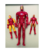 Marvel Legends/Avengers Iron Man (3) Figure Lot- Hasbro (2012,2018,2021) - $23.01 CAD