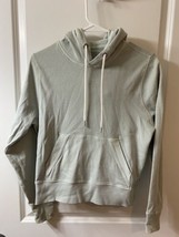 Athleta Women&#39;s Small Petite SP Sundown Hoodie Sweatshirt Mint Green - $19.79