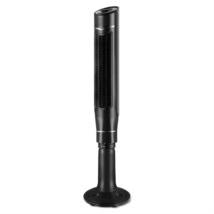 Optimus 59 Inch 360 Degree Oscillation Pedestal Tower Fan in Black with ... - $170.40