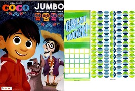 Coco - Jumbo Coloring &amp; Activity Book + Award Stickers and Charts - £5.58 GBP