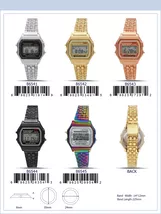 8654 - Retro Digital Watch - $8.99