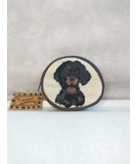 Dachshund Doxie Weiner Dog Handcrafted Needlepoint Coin Purse NWT - $19.20