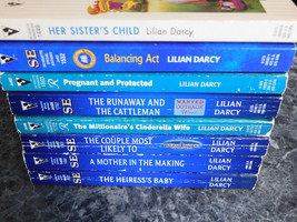 Harlequin Silhouette Lilian Darcy lot of 8 Contemporary Romance Paperbacks - £12.71 GBP