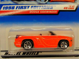 1998 First Editions Mattel Hot Wheels Dodge Sidewinder #3 of 45 NIP - $12.86