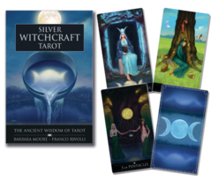 Silver Witchcraft Tarot Kit  by Barbara Moore  Tarot Cards Lo Scarabeo  ... - $31.67