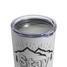 10oz &quot;Stay Wild&quot; Tumbler: Vacuum Insulated, Stainless Steel, Perfect for... - £23.60 GBP