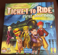 Days of Wonder Ticket to Ride First Journey Days of Wonder 100% Complete - £15.80 GBP