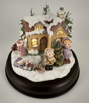 Hawthorne Village Joy To The World Precious Moments Christmas Enesco Lights Up - $28.04