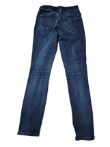 Old Navy &quot;The Rock Star&quot; Zip Slit Bottom Side Women&#39;s Blue Jean Size 2 - £12.50 GBP