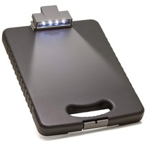 Officemate Deluxe Letter/A4 Size Tablet Clipboard Case with LED Light, C... - £43.14 GBP