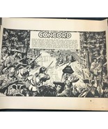 CONCORD by Wally Wood 14&quot; x 17&quot; (B&amp;W comic art History Prints) 1975 - £19.45 GBP