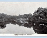 Vista Di Ashuelot Fiume Da Ponte Nh Nuovo Hampshire 1922 DB Cartolina N1 - $4.04