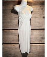 Vintage White Dixie Belle Nylon Slip / Slip Dress Women&#39;s size 38 - $33.94 CAD