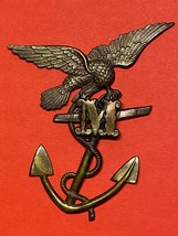 Usmc, Eagle On Cocked Anchor, Circa 1850’s, Vintage - £158.27 GBP
