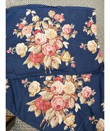 Vintage Ralph Lauren Winslow Blue Floral Standard Pillowcases 2 Cases - $55.40 CAD