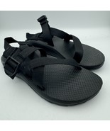 Chaco Z Cloud Black Strap Sandals Comfort Adjustable J107366 Womens Size 9 - $70.63 CAD