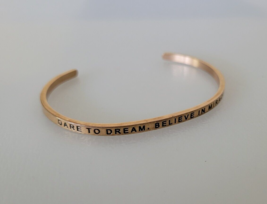 Dare to Dream Believe in Miracles Bracelet - £7.66 GBP