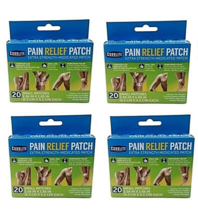 4 PacksPainRelief Patch 20 Patches In Each Box BRAND NEW SEALED PACKS - $16.82