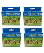 4 PacksPainRelief Patch 20 Patches In Each Box BRAND NEW SEALED PACKS - $22.90 CAD