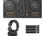Pioneer DDJ-FLX4 2-Channel Serato Rekordbox DJ Controller w Headphones - $473.42