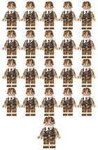 WW2 Military German Custom Snowtrooper Army Set 21 Minifigure Lot - $26.68