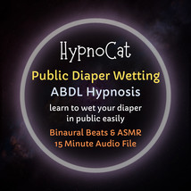HypnoCat Public Diaper Wetting ABDL Hypnosis  - £7.89 GBP