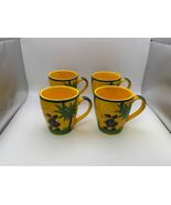 Set of 4 Haldon SOLEIL Yellow Mugs - $195.10 CAD