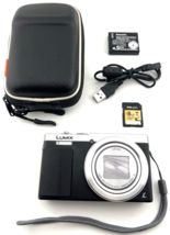 Panasonic Lumix DMC ZS50 Digital Camera 12.1MP Black 30x Zoom TESTED - $342.00