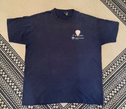 Vintage Time Warner Cable Uniform Shirt Size XL Hot Air Balloon Up Up &amp; ... - £22.06 GBP