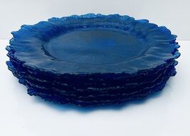 Set of 8 Sapphire Ice blue Plastic Chargers Plates Dish NWT New Chargers... - $22.25