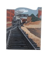 Rare Walnut Street Bridge Reading PA 2000 Wood Plaque Railroad 132/200 - $467.81 MXN