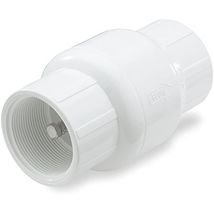 NDS 1011-12 1-1/4" PVC Ips Spring Check Valve S by S 6-3/16" Length - $23.15