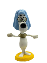 Mr Peabody Sherman Egypt Bobble Head Pharoah 5" McDonalds Plastic Figure 2014 - £5.06 GBP