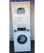 SPEED QUEEN STACKED WASHER AND DRYER MODEL STEBCFSP172TW01 SN: 130602084... - $2,376.00